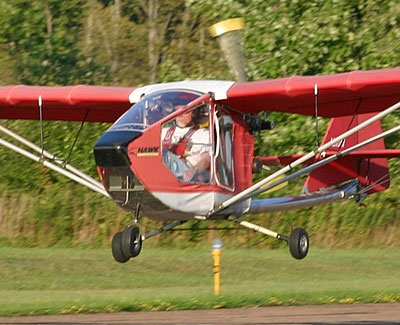 CGS Hawk on the field
